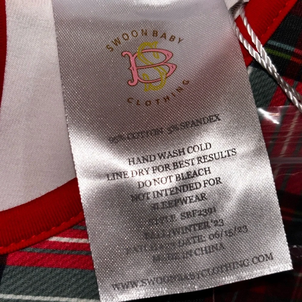 Swoon Baby Perfectly Plaid Embroidery Pocket Dress SZ 4T​ - Picture 7 of 7